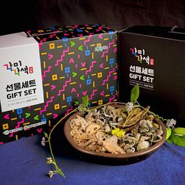 [Nanum] Castanea Crenata Shell glutinous rice inflorescence gift set (5 types)_Bugak snacks, 100% domestic, clean waters, savory, light_Made in Korea